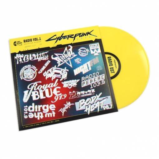 Okładka V/A - Cyberpunk 2077 Radio Vol 1 LP YELLOW