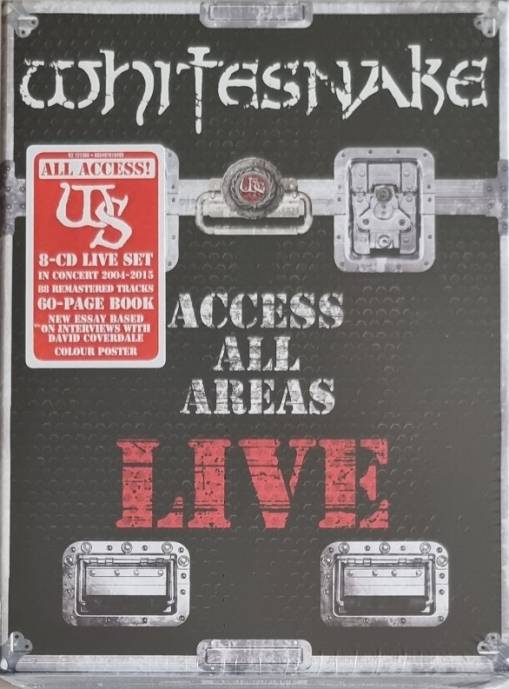 Okładka WHITESNAKE - ACCESS ALL AREAS: LIVE