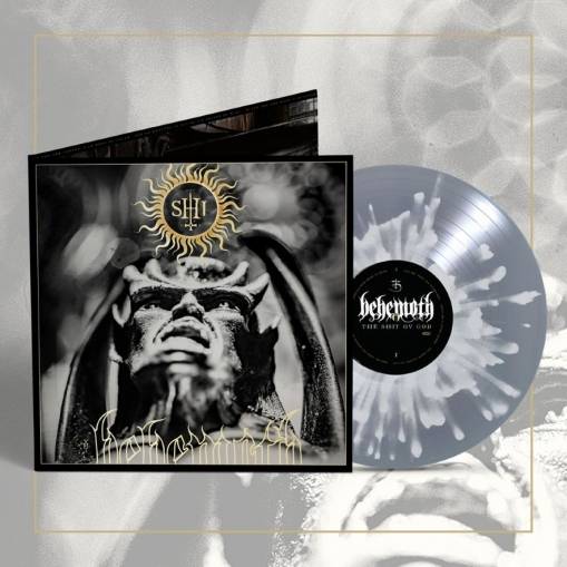 Okładka Behemoth - The Shit Ov God LP SILVER WHITE SPLATTER