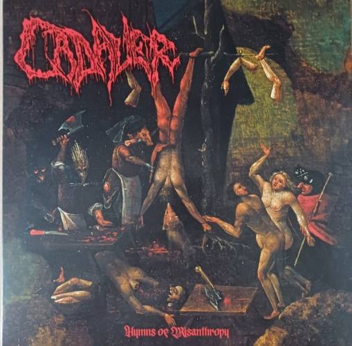 Okładka Cadaver - Hymns Of Misantrophy LP SPLATTER