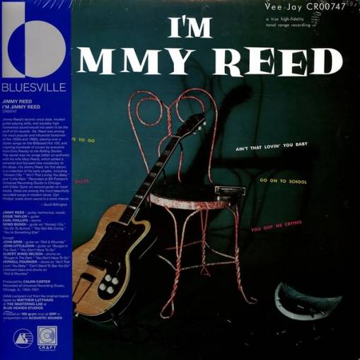 Okładka REED, JIMMY - I AM  JIMMY REED (LP) (ACOUSTIC SOUNDS)