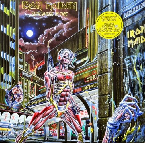 Okładka IRON MAIDEN - SOMEWHERE IN TIME (LIMITED YELLOW VINYL)