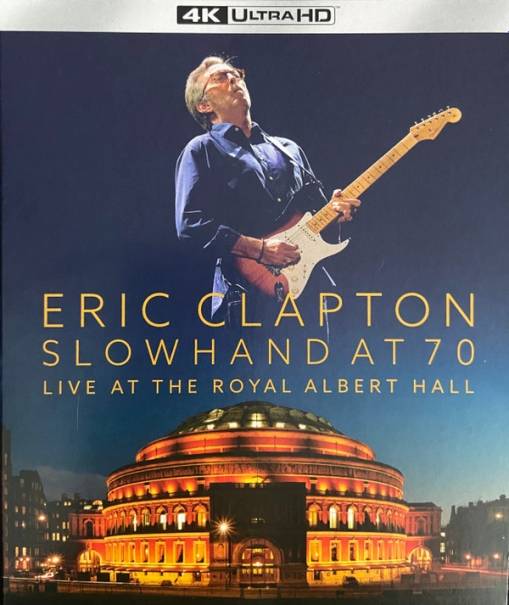 Okładka CLAPTON, ERIC - SLOWHAND AT 70: LIVE AT THE ROYAL ALBERT HALL 2015 (BRD 4K -UHD100)