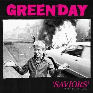 Okładka GREEN DAY - SAVIORS (LIMITED CLEAR & PINK VINYL, INDIE EXCLUSIVE)