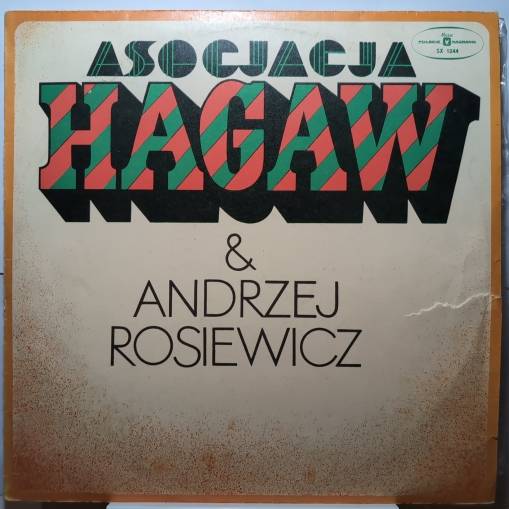 Okładka Hagaw - Asocjacja Hagaw & Andrzej Rosiewicz (LP / czyt. opis) [EX]