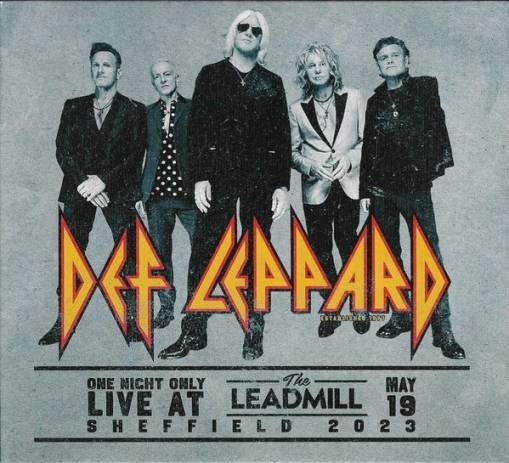 Okładka DEF LEPPARD - LIVE AT THE LEADMILL - SHEFFIELD 2023