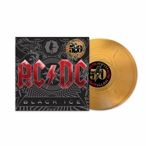 Okładka AC/DC - Black Ice (50th Anniversary Gold Color Vinyl)