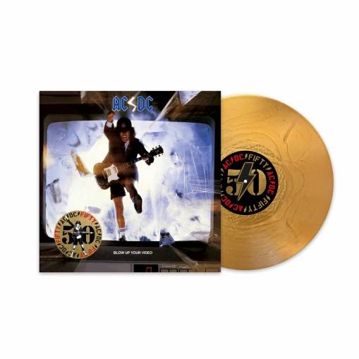 Okładka AC/DC - Blow Up Your Video (50th Anniversary Gold Color Vinyl)