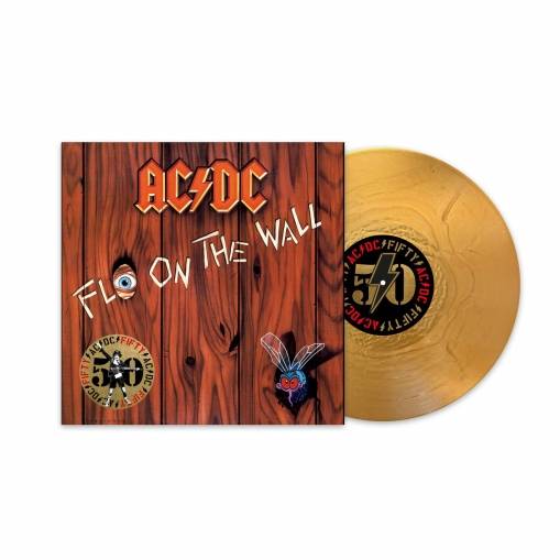Okładka AC/DC - Fly On The Wall (50th Anniversary Gold Color Vinyl)