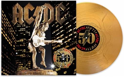 Okładka AC/DC - Stiff Upper Lip (50th Anniversary Gold Color Vinyl)