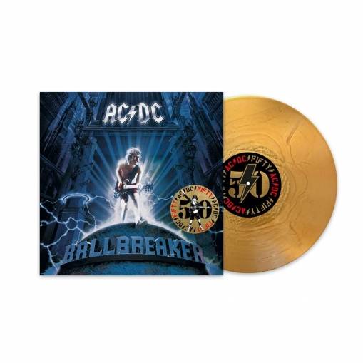Okładka AC/DC - Ballbreaker (50th Anniversary Gold Color Vinyl)