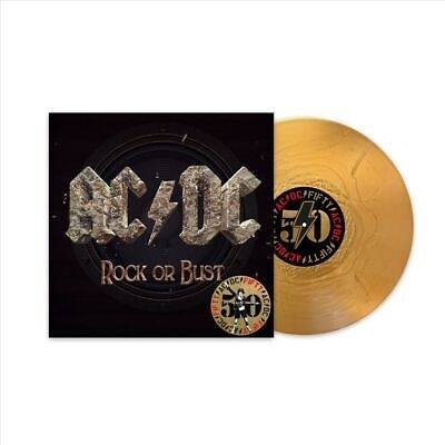 Okładka AC/DC - Rock or Bust (50th Anniversary Gold Color Vinyl)