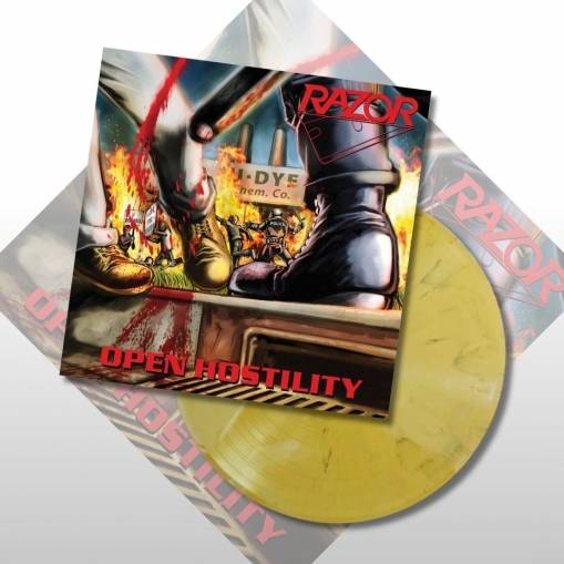 Okładka Razor - Open Hostility LP GALAXY