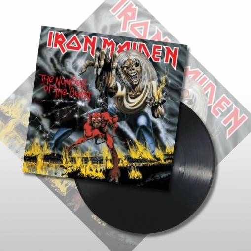 Okładka IRON MAIDEN - THE NUMBER OF THE BEAST