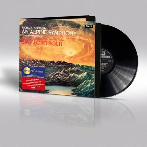 Okładka SYMPHONIEORCHESTER DES BAYERISCHEN RUNDFUNKS/ SIR GEORG SOLTI - R. STRAUSS: EINE ALPENSINFONIE, OP. 64 (LP) (PURE ANALOGUE)