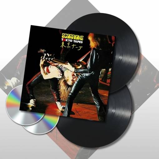 Okładka SCORPIONS - TOKYO TAPES - LIVE (2CD + 2LP)