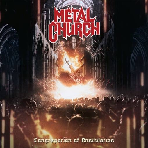 Okładka Metal Church - Congregation Of Annihilation LP RED WHITE