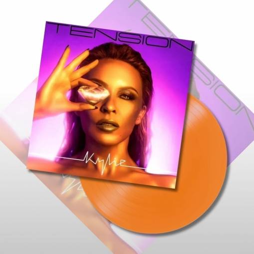 Okładka KYLIE MINOGUE - TENSION (LIMITED EDITION TRANSPARENT ORANGE VINYL) (INDIE)