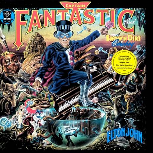 Okładka ELTON, JOHN - CAPTAIN FANTASTIC AND THE BROWN DIRT COWBOY LP