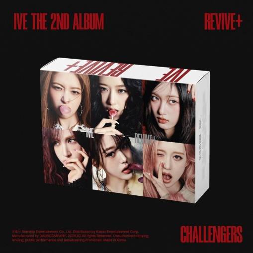 Okładka IVE - (CHALLENGERS ver.) IVE THE 2nd STUDIO REVIVE+