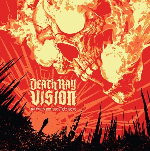 Okładka Death Ray Vision - No Mercy From Electric Eyes LP MARBLED