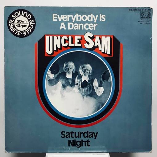 Okładka *Uncle Sam - Everybody Is A Dancer / Saturday Night (LP) [VG]