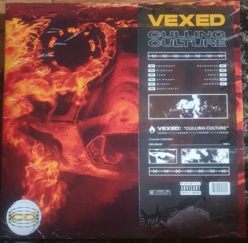 Okładka Vexed - Culling Culture LP BLACK