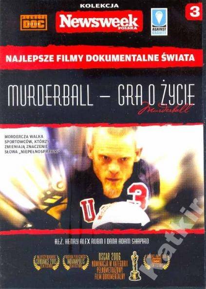 Okładka Henry Alex Rubin - Murderball - Gra o życie [EX]