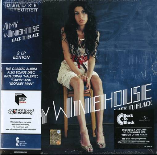 Okładka AMY WINEHOUSE - BACK TO BLACK 2LP