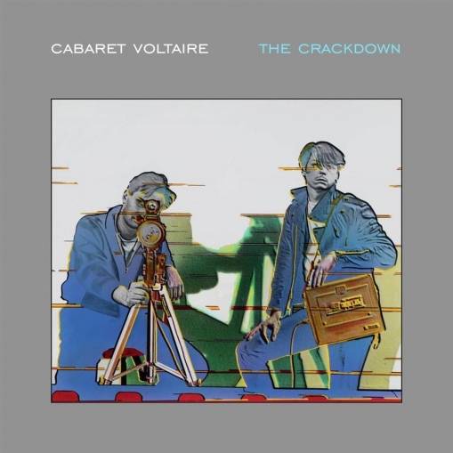 Okładka Cabaret Voltaire - The Crackdown LP GREY