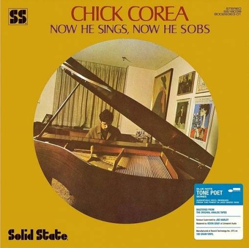 Okładka COREA,CHICK - NOW HE SINGS, NOW HE SOBS (TONE POET) LP