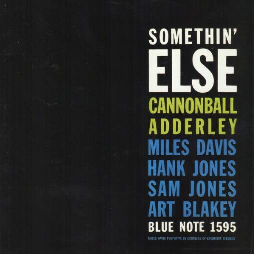 Okładka ADDERLEY, CANNONBALL - SOMETHIN' ELSE (RUDY VAN GELDER REMASTER)