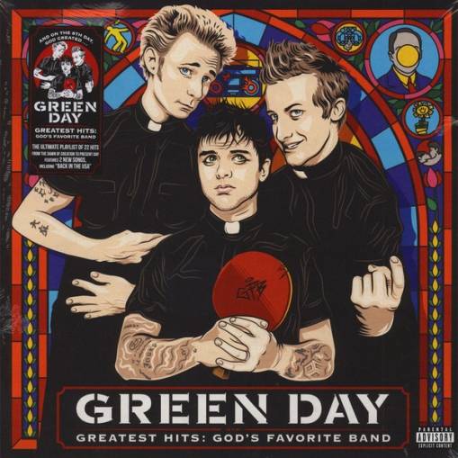 Okładka GREEN DAY - GREATEST HITS: GOD'S FAVORITE BAND