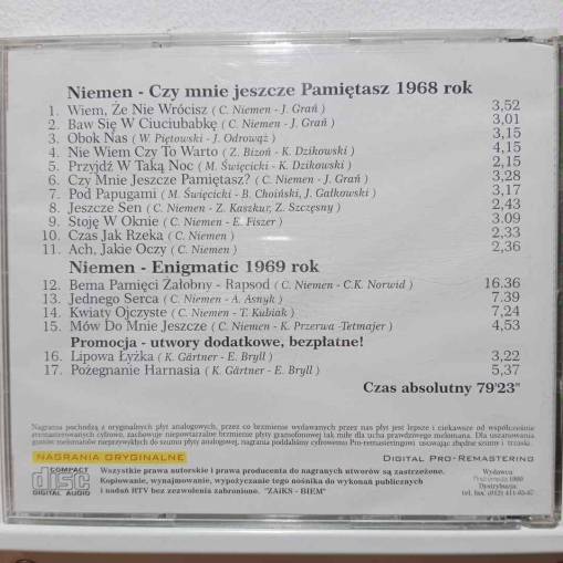 2 - Czy Mnie Jeszcze Pamiętasz / Niemen Enigmatic (ANDROMEDA 1999) [NM]