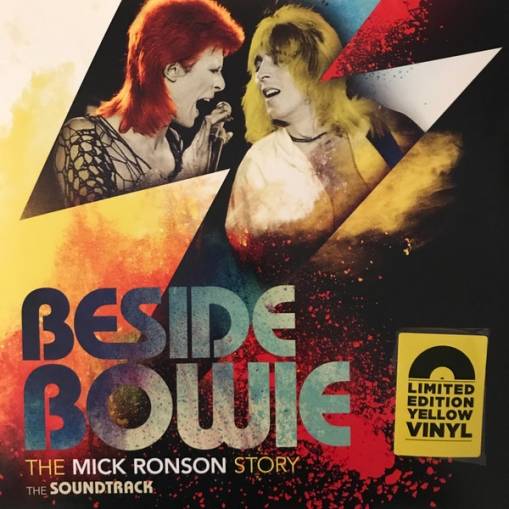 Okładka SOUNDTRACK - BESIDE BOWIE: THE MICK RONSON STORY THE SOUNDTRACK (YELLOW VINYL) 2LP LTD.