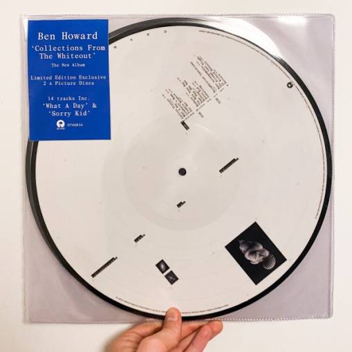 Okładka HOWARD, BEN - COLLECTIONS FROM THE WHITEOUT (PICTURE DISC) LTD. 2LP