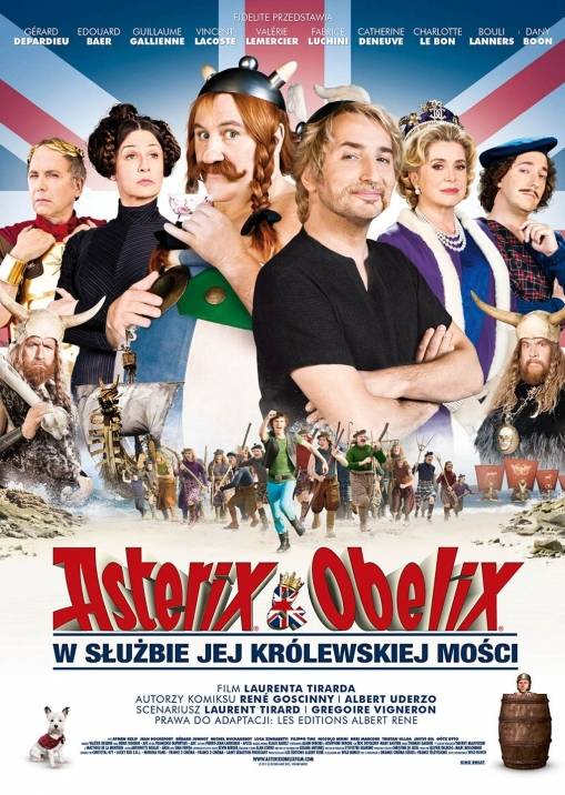 Okładka Laurent Tirard - Asterix i Obelix W służbie jej królewskiej mości (dubbing)