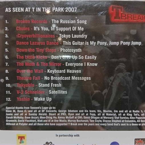 T Break CD SAMPLER '07 [NM]