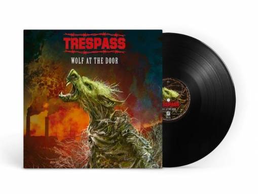 Okładka Trespass - Wolf At The Door LP BLACK