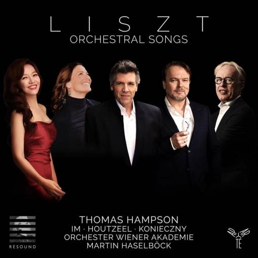 Okładka Liszt - Orchestral Songs Orchester Wiener Akademie Haselbock Hampson Sunhae Im