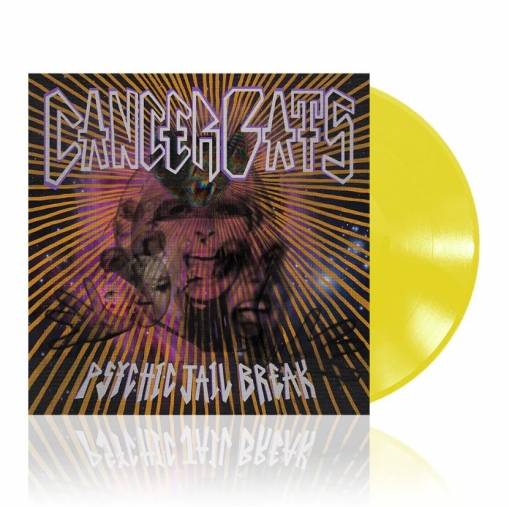 Okładka Cancer Bats - Psychic Jailbreak LP YELLOW