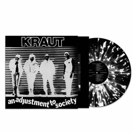 Okładka Kraut - An Adjustment To Society (Black/White Splatter LP)