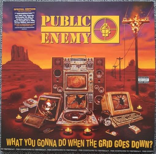 Okładka PUBLIC ENEMY - WHAT YOU GONNA DO WHEN THE GRID GOES DOWN (LP)