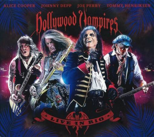 Okładka Hollywood Vampires - Live In Rio CDBLURAY