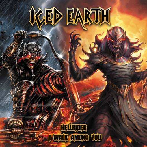 Okładka Iced Earth - Hellrider I Walk Among You LP PICTURE