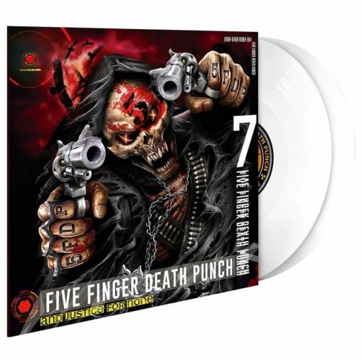 Okładka Five Finger Death Punch - And Justice For None LP WHITE