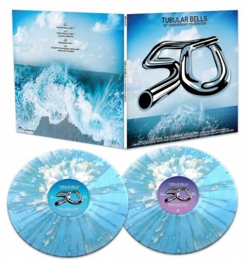 Okładka Royal Philharmonic Orchestra Brian Blessed - Tubular Bells 50th Anniversary Celebration LP SPLATTER