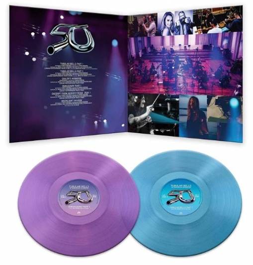 Tubular Bells 50th Anniversary Celebration LP BLUE PURPLE