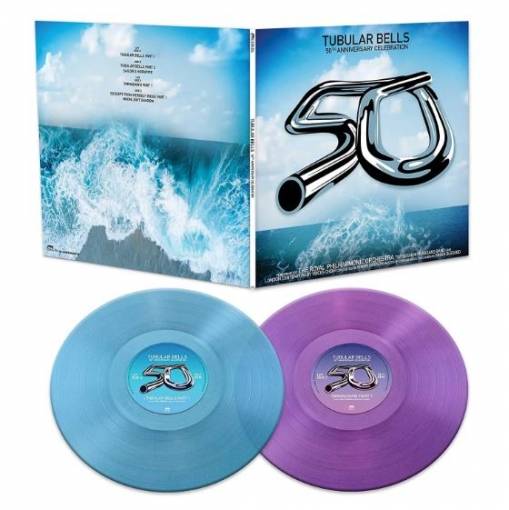 Tubular Bells 50th Anniversary Celebration LP BLUE PURPLE