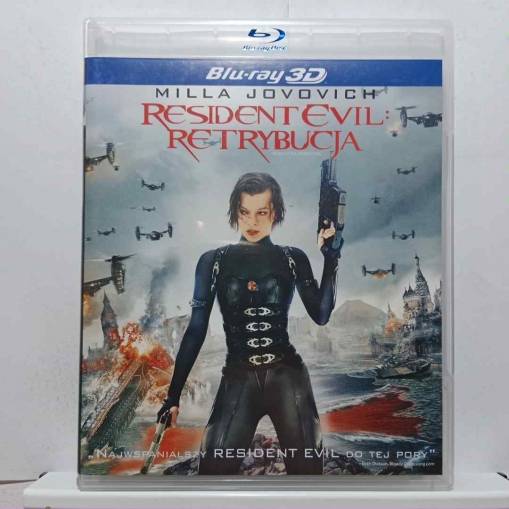 Okładka Paul W. S. Anderson - Resident Evil: Retrybucja (BLU-RAY 3D+BLU-RAY) (PL) [NM]